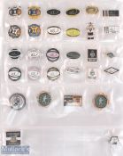 Widnes Rugby League enamel badges to incl 125 years, supporters club, The Chemics, Widnes Vikings,