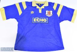 1996-97 Lincoln City Replica Football shirt, made by Admiral, size XXL, Short sleeve, with Echo