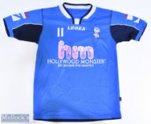 2000s Birmingham City Ladies Replica Football shirt, made by Legga short sleeve, size S