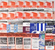 1968/69 Sunderland home football programmes incl Newcastle Utd, Leicester City, Ipswich Town,