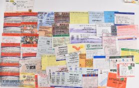 Collection of football match tickets, good variety of clubs (some Manchester Utd included) and
