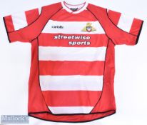2003-05 Doncaster Rovers Replica Football shirt, made by Carlotti, size, L, Short sleeve, with