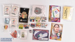 2002 FIFA World Cup collection of badges to include OITA-Nomura official supplier (enamel) (