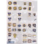 Leeds Rugby League enamel badge selection features Challenge Cup, Super League Grand Final, Ace of