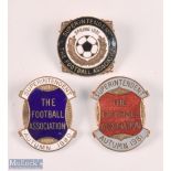 1980 + 1981 (x2) The FA Association Superintendent Enamel Badges (3)