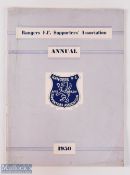 1950 Glasgow Rangers FC Supporters Annual Volume 1 February 1950 included are stats (1948/49