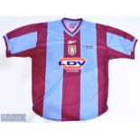 2000 Aston Villa FA Cup Final Commemorative Replica Football Shirt, made by Reebok, size 38"-40,