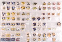 Leeds Rugby League enamel badge selection features Challenge Cup Final, Semi-Finals, World Club