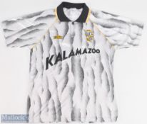 1991-1992 Port Vale Replica Football shirt, made by Valiant Leisure, size 38"-40", short sleeve,