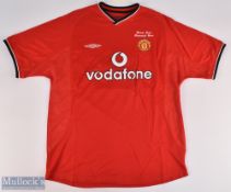 2000 Dennis Irwin Manchester United Testimonial Replica Football Shirt made by Umbro, size L,