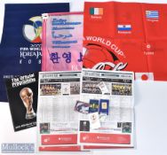 FIFA World Cup Korea/Japan memorabilia to include official programme (Japanese/English edition,