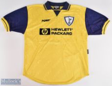 1995-1997 Tottenham Hot Spurs Away Replica Football Shirt, made by Pony, size L short sleeve, with