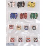 Assorted Rugby League enamel badges features Magic Weekend examples, World Club Series, Four