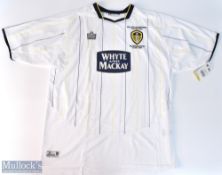 2005-06 Leeds United 'Coca cola Championship Play-Off Final' home football shirt in white, Admiral/