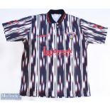 1992-93 Dunfermline Athletic Replica Football shirt, made by Hummel, short sleeve, size XL, with