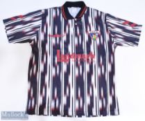 1992-93 Dunfermline Athletic Replica Football shirt, made by Hummel, short sleeve, size XL, with