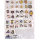 Whitehaven Rugby League enamel badges to incl' Supporters, Copelands finest, etc, varying styles,