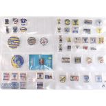 Warrington Wolves Rugby League enamel badge selection to incl Challenge Cup, Supporters Club,