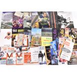 Large Quantity of Rugby League memorabilia to include various pin badges, books, programmes,