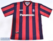 1998-99 Huddersfield Away Replica Football shirt, made by Pony, size M, Short sleeve, with Panasonic