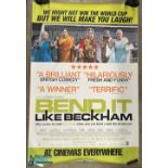 Film Poster - Bend It Like Beckham football film 2002 120cm x 179cm