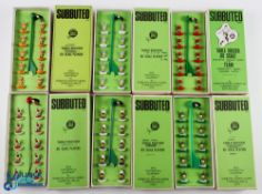 c1970 Subbuteo HW Table Soccer Teams, a good clean collection to include ref 10 Derby, ref 11 QPR