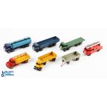 Dinky Diecast Toys Commercial Vehicles, to include Leyland Comet Foden Tanker 504, Fire Engine