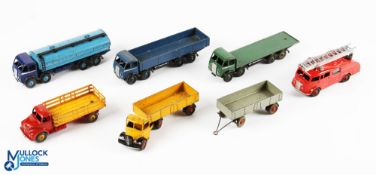 Dinky Diecast Toys Commercial Vehicles, to include Leyland Comet Foden Tanker 504, Fire Engine