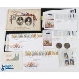 Royalty - Selection of Royal Ephemera (12) to include 2x 2000 Elizabeth Queen Mother five pound