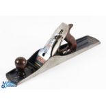 Record SS No.06 Block Plane Woodwork Tool with corrugated base, made in England, all original G