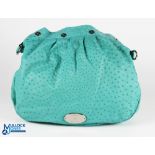 Mulberry Ostrich Emerald Green Oversized Mitzy Hobo large bag, size #48cm x 39cm, in original dust