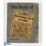1890 The Story of Bradshaw's Guide, by Percy Fitzgerald 1890, card covers with 2 illustrations, 76