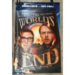 Film Poster - Simon Pegg Worlds End 2013 153cm x 240cm