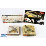 Boxed Dinky Police Vehicles Gift set 294 with warning signs x2 and cones x3 original card insert and