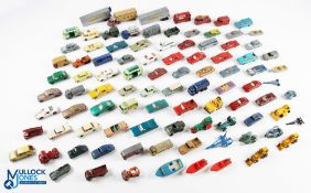 Matchbox Lesney and Moko Die-cast Toy Car Collection - a good mixed collection of play worn Lesney