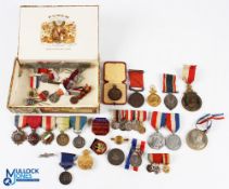 Mixed selection of 19th and 20th century Medals and Awards mostly fire service related with some