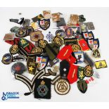 Quantity of Assorted Cloth Badges and Insignia - British and World examples inc police, military,