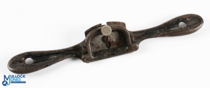 Early Stanley Rule & Level Co Spokeshave No.50, with original blade flat faced