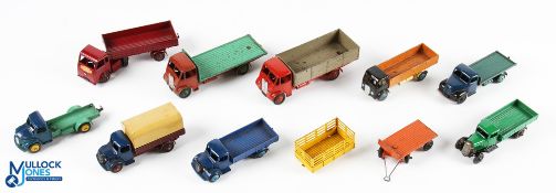 Dinky Diecast Toys Commercial Vehicles Lorries, to include Fordson, Dodge (A/F loose bed), Austin,