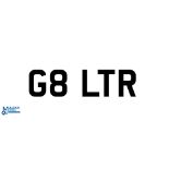 Private UK Vehicle Registration Plate - G8 LTR