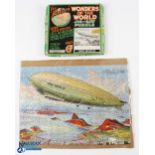 Scarce Gaf Zeppelin Jig-Saw, a card Jigsaw made by Williams Ellis & Co Ltd, London, all complete