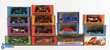 Matchbox Tekno, Dinky Diecast Toy Cars, a mixed lot with good, boxed examples of Tekno Ford D