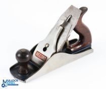 Record No.04 Half Block Plane Woodwork Tool with corrugated base, made in England all original G