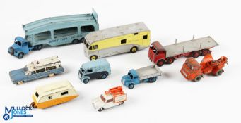 Dinky Diecast Toy Car Commercial Collection a good lot of play worn cars, to include Pullmore car