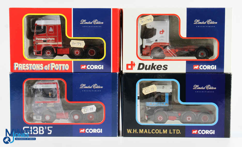 Corgi Commercials Lorry Cabs (4) - CC12107 Renault Premium Dukes Transport Ltd, CC13208 DAF XF space