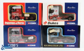 Corgi Commercials Lorry Cabs (4) - CC12107 Renault Premium Dukes Transport Ltd, CC13208 DAF XF space