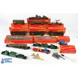 Triang / Triang-Hornby Battle Space mixed Rolling Stock (qty) - inc radar tracking car, assault tank