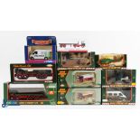 Corgi Eddie Stobart Vehicles, a collection of 9 made by Corgi plus one model made by Atlas, to