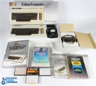 Commodore Vic 20 Computer - Retro Gaming boxed colour computer, with power cords, Datassette,