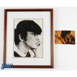 Music Entertainment - The Beatles - Pete Best Autograph on magazine cutting, in black ink,